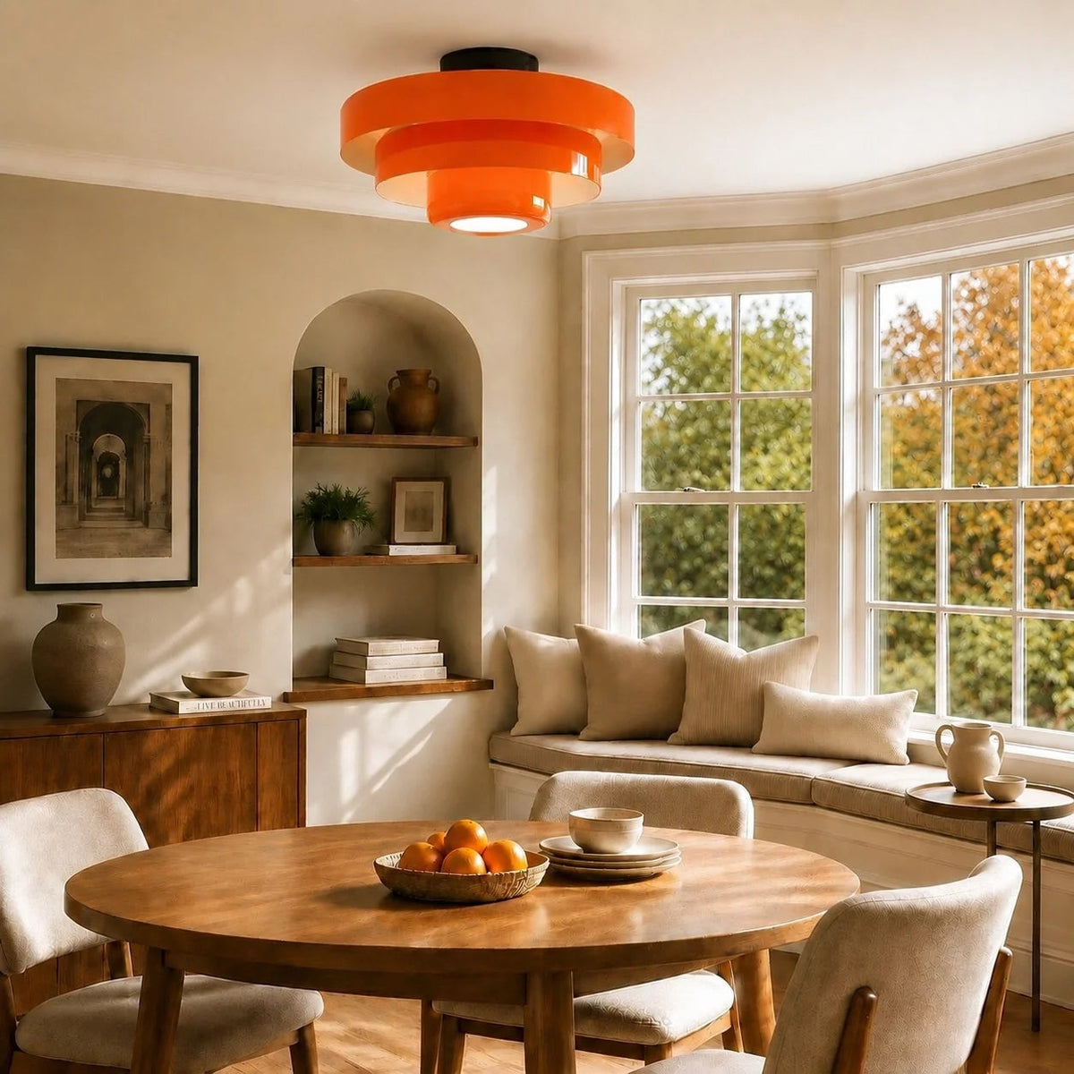 Plafonnier à trois couches