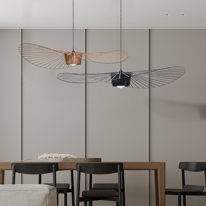 Openwork pendant lamp