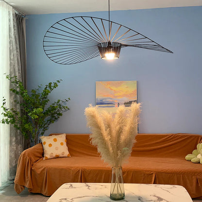 Openwork pendant lamp