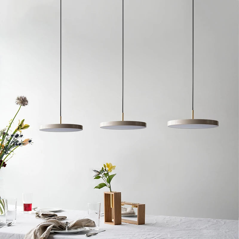 LED disc pendant lamp