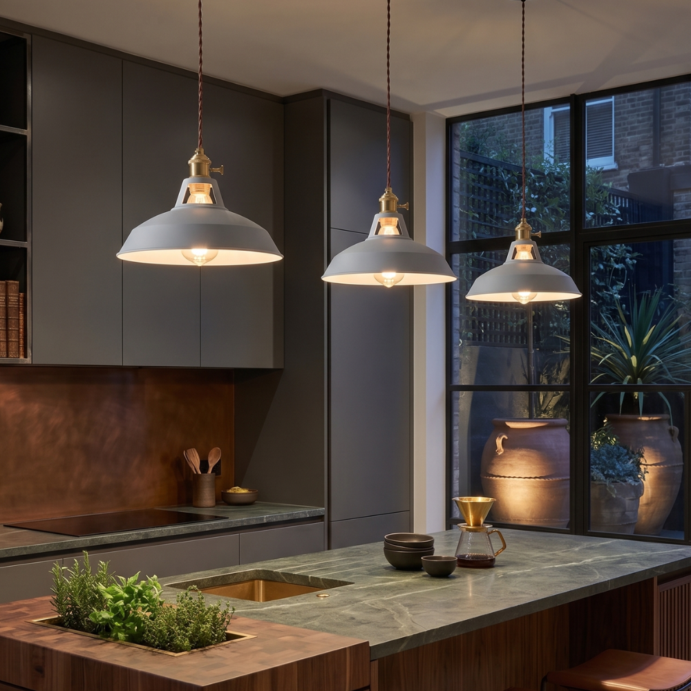 Industrial pendant lamp