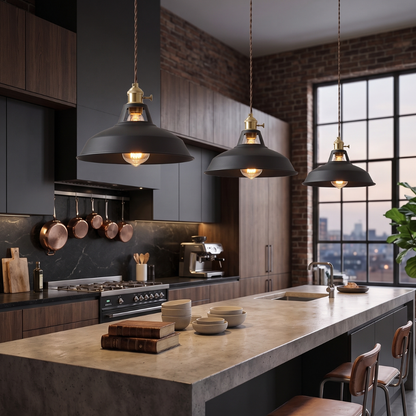 Industrial pendant lamp