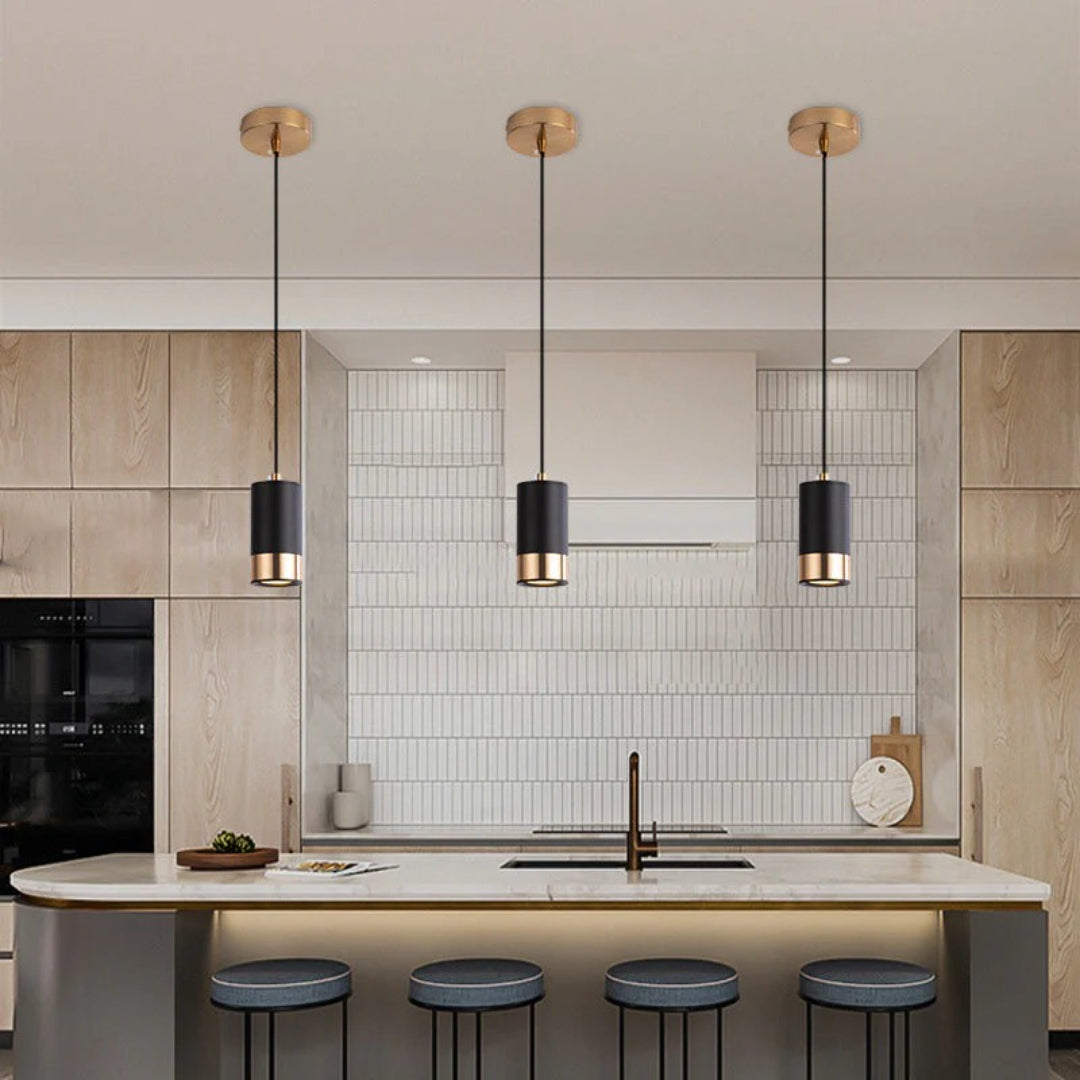 Column pendant light