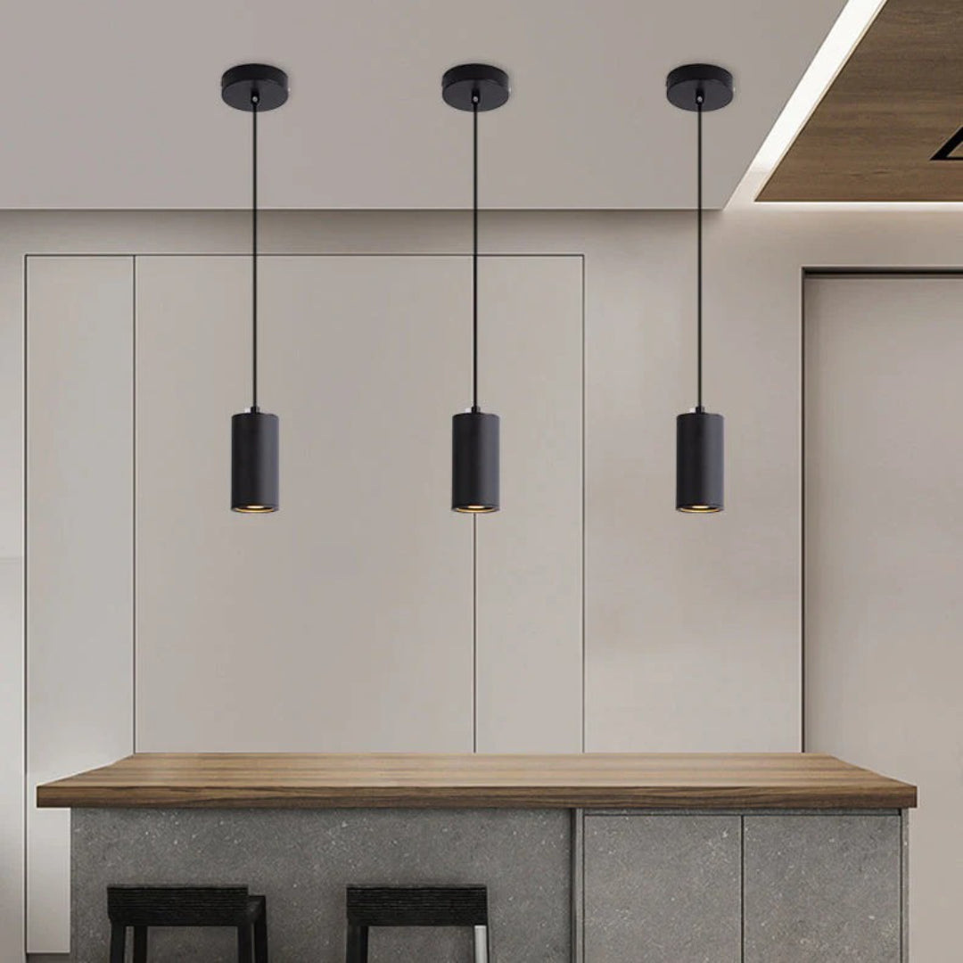 Column pendant light