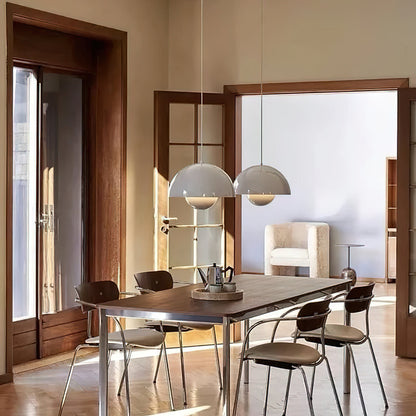 Dome pendant lamp