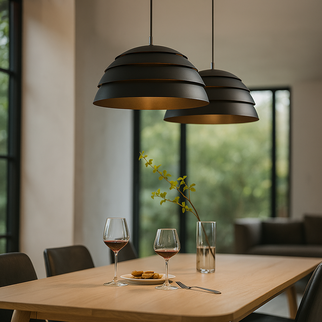 Dome pendant lamp