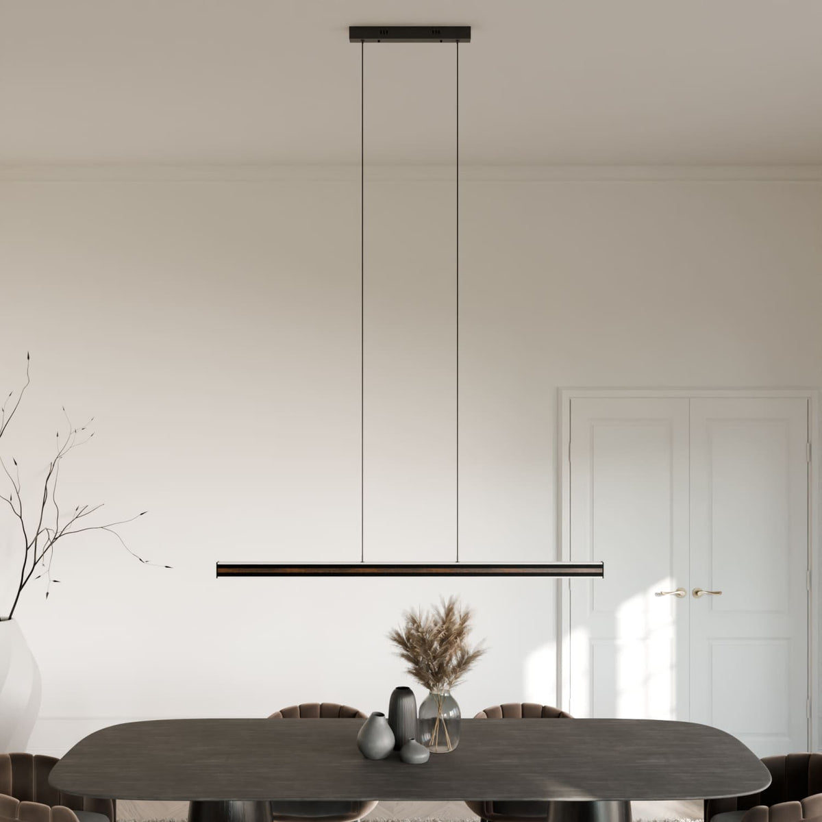 Lampa wisząca LED linearna