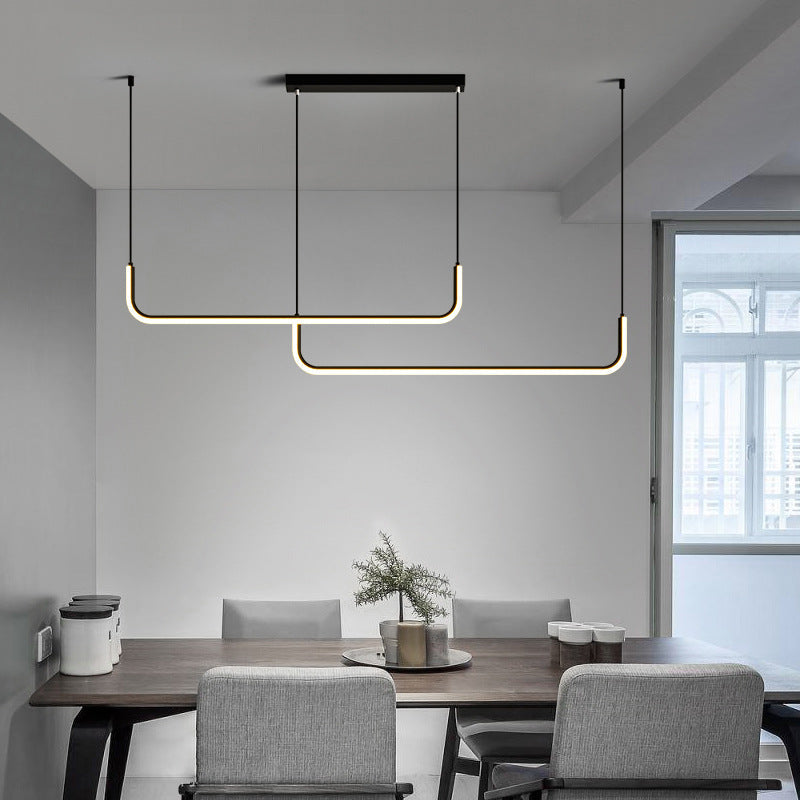 Lampa wisząca liniowa LED
