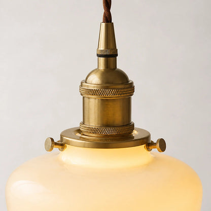 Lampa wisząca mleczne szkło