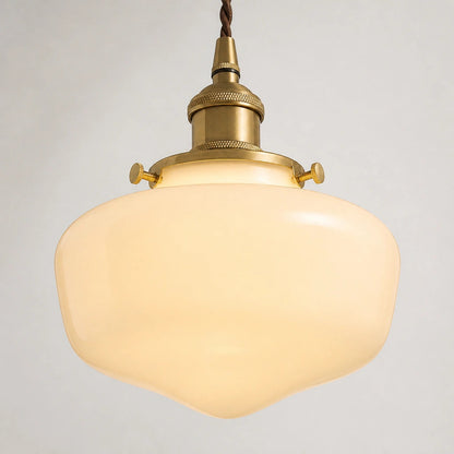 Lampa wisząca mleczne szkło