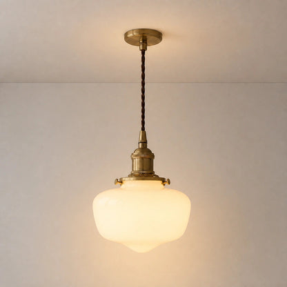 Lampa wisząca mleczne szkło