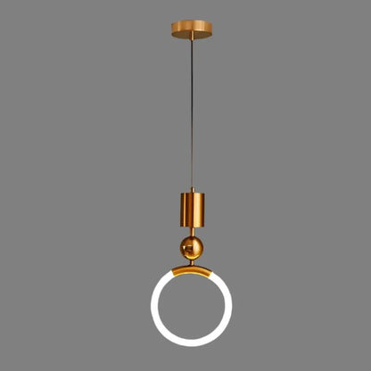 LED ring pendant lamp