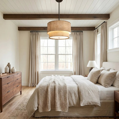 Double-shade pendant light