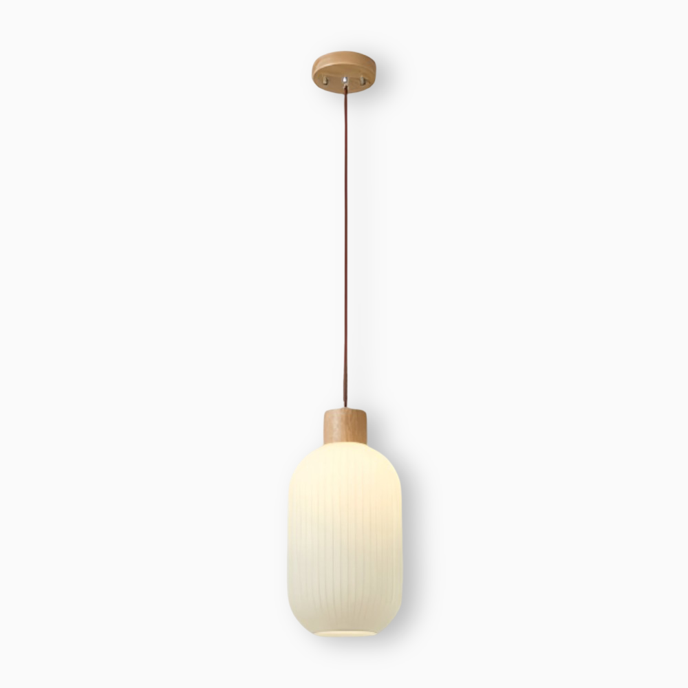 Lampa wisząca ryflowana