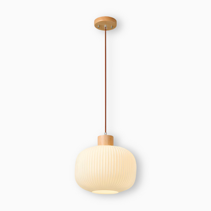 Lampa wisząca ryflowana