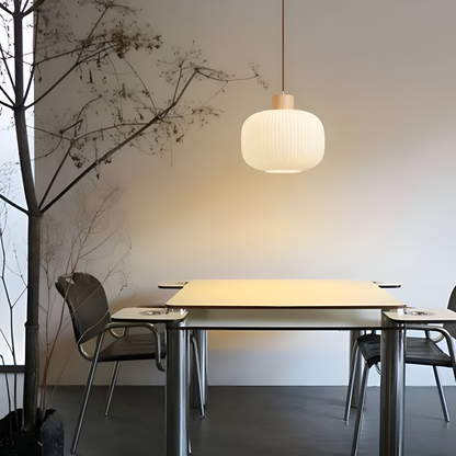 Lampa wisząca ryflowana