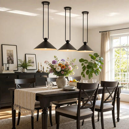 Cone pendant lamp