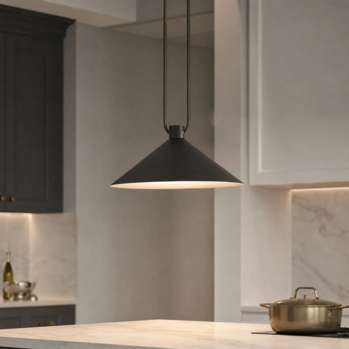 Cone pendant lamp