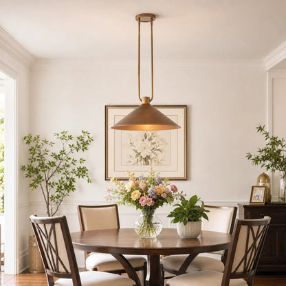 Cone pendant lamp