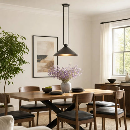 Cone pendant lamp