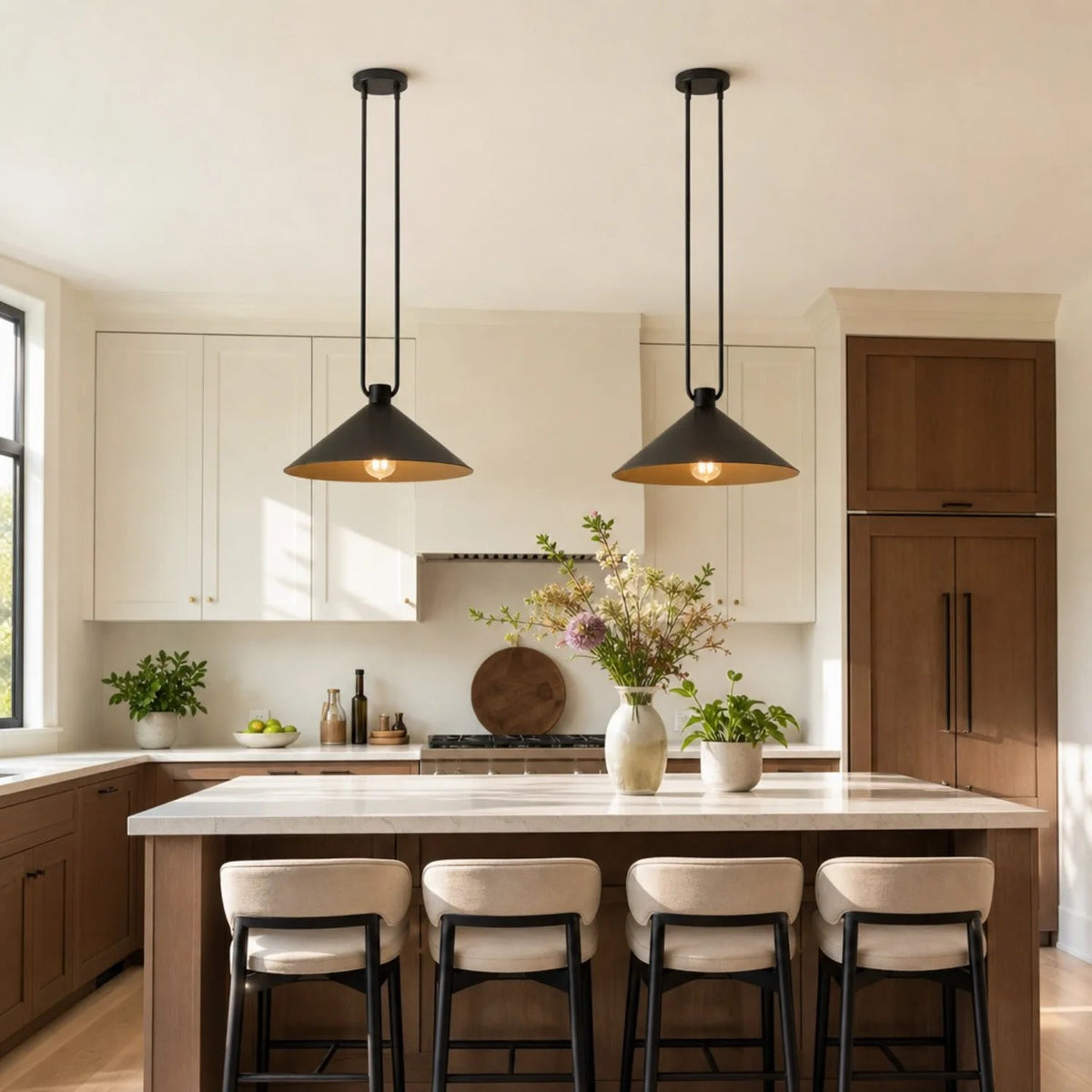 Cone pendant lamp