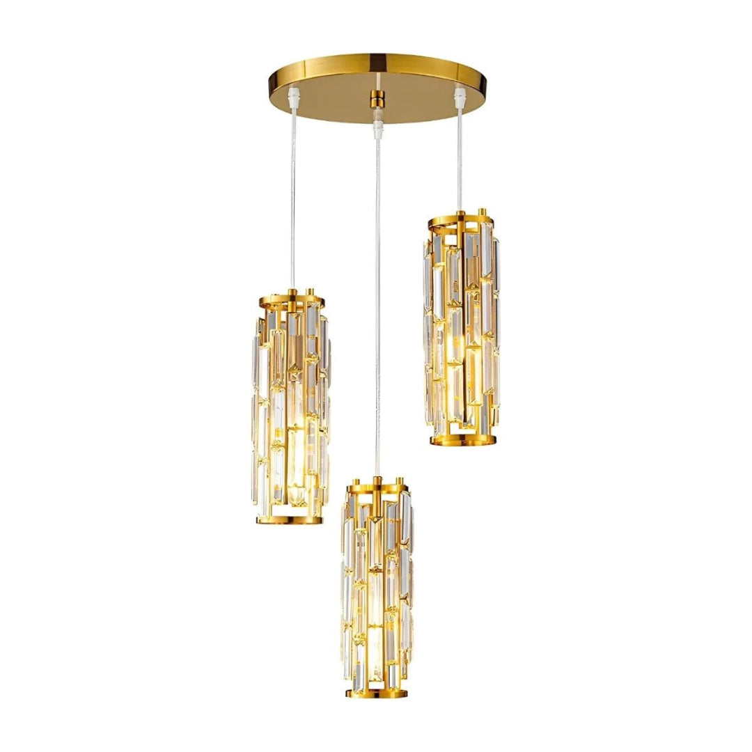 Lampa wisząca szklana