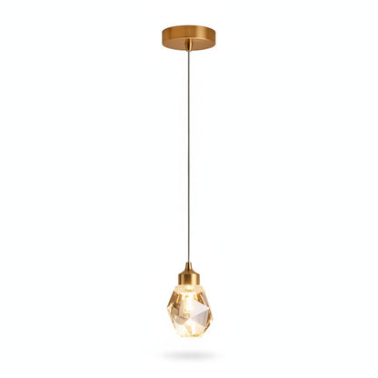 Lampa wisząca szklana