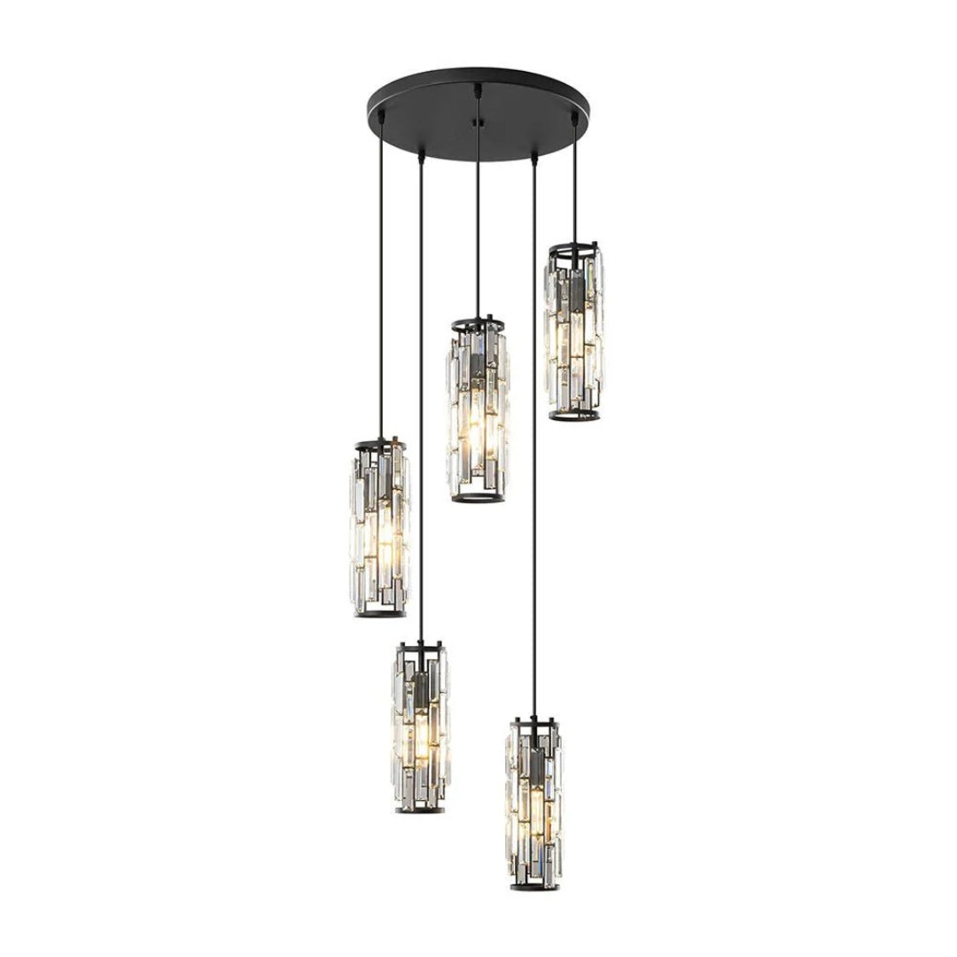 Lampa wisząca szklana