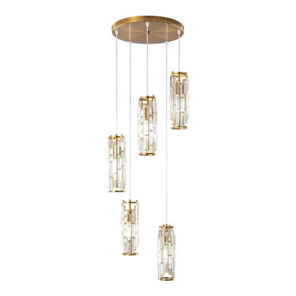 Lampa wisząca szklana