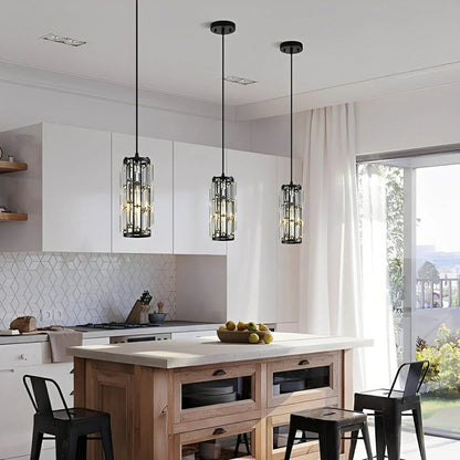 Lampa wisząca szklana