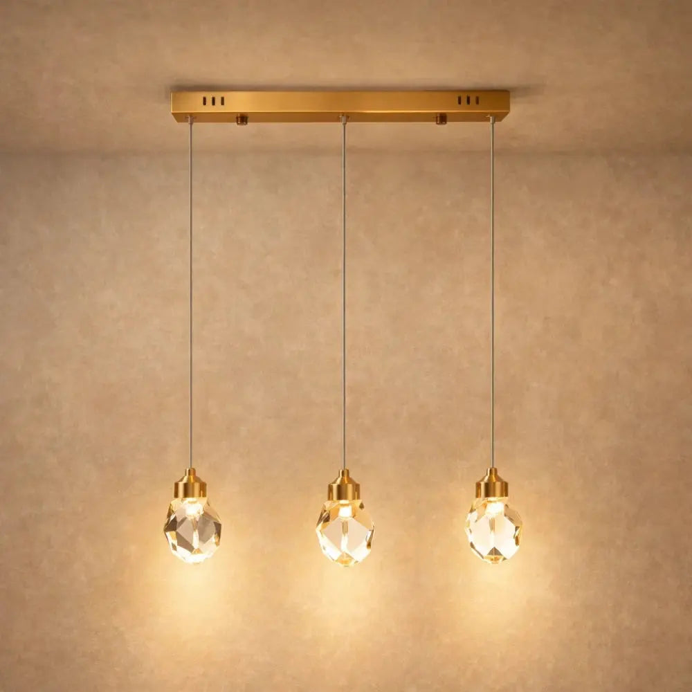Lampa wisząca szklana