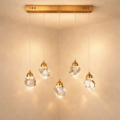 Lampa wisząca szklana