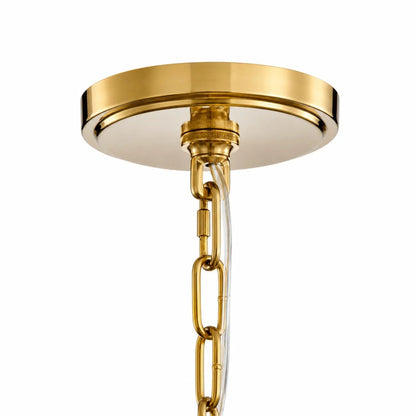 Lampa wisząca szklana klosz