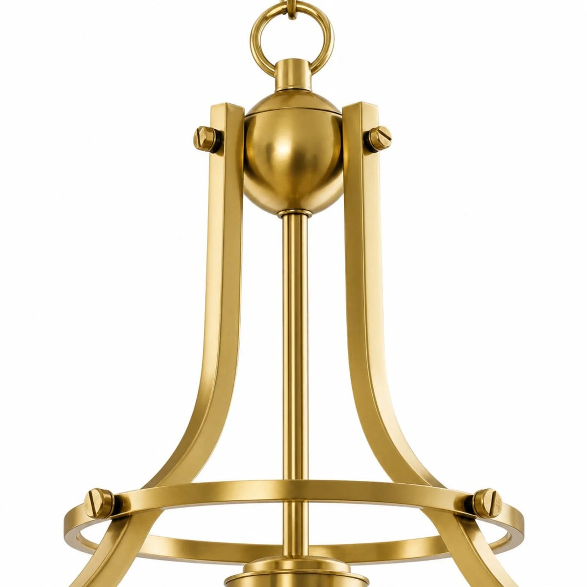 Lampa wisząca szklana klosz