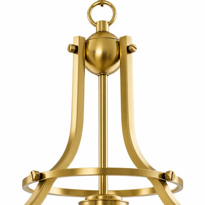 Lampa wisząca szklana klosz