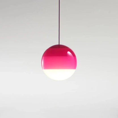Suspension boule en verre