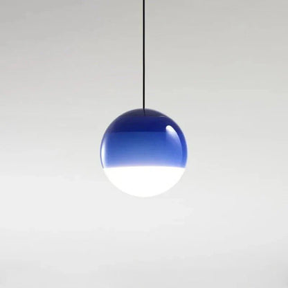 Suspension boule en verre