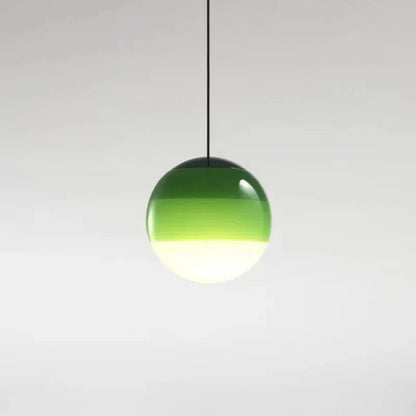 Suspension boule en verre