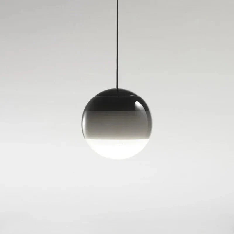 Suspension boule en verre