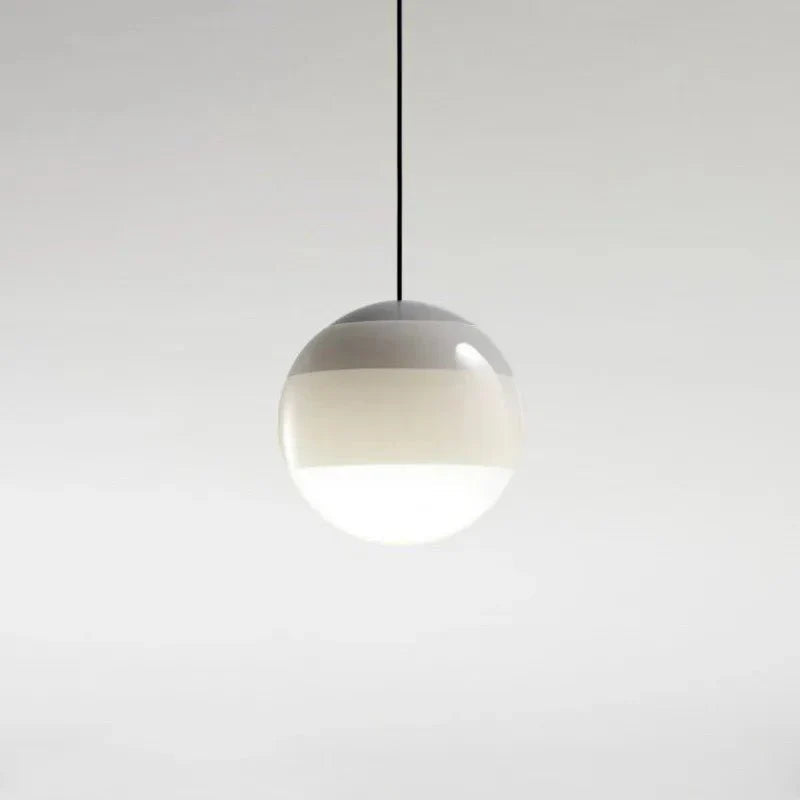 Suspension boule en verre