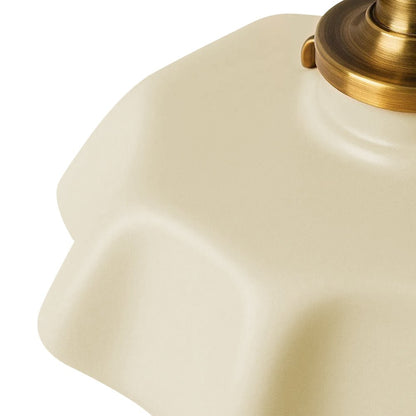 Lampa wisząca szklany klosz