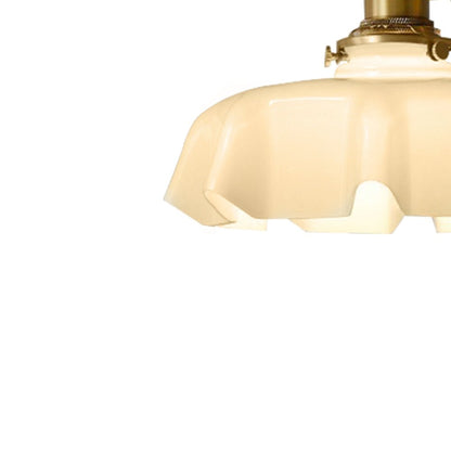 Lampa wisząca szklany klosz