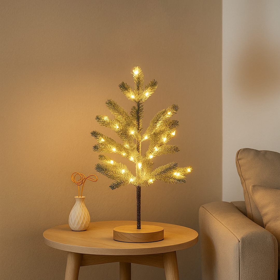 Lampka nocna choinka LED