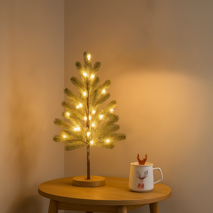 Lampka nocna choinka LED