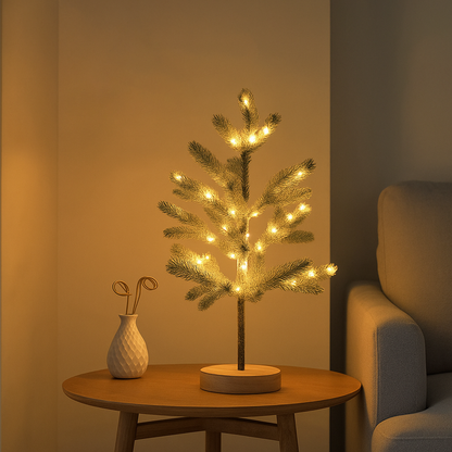 Lampka nocna choinka LED