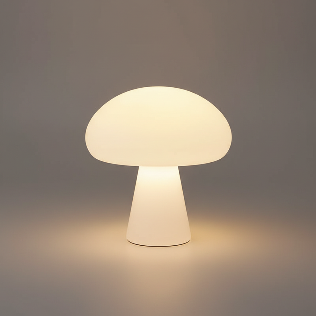 Lampe de table champignon