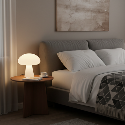 Lampe de table champignon