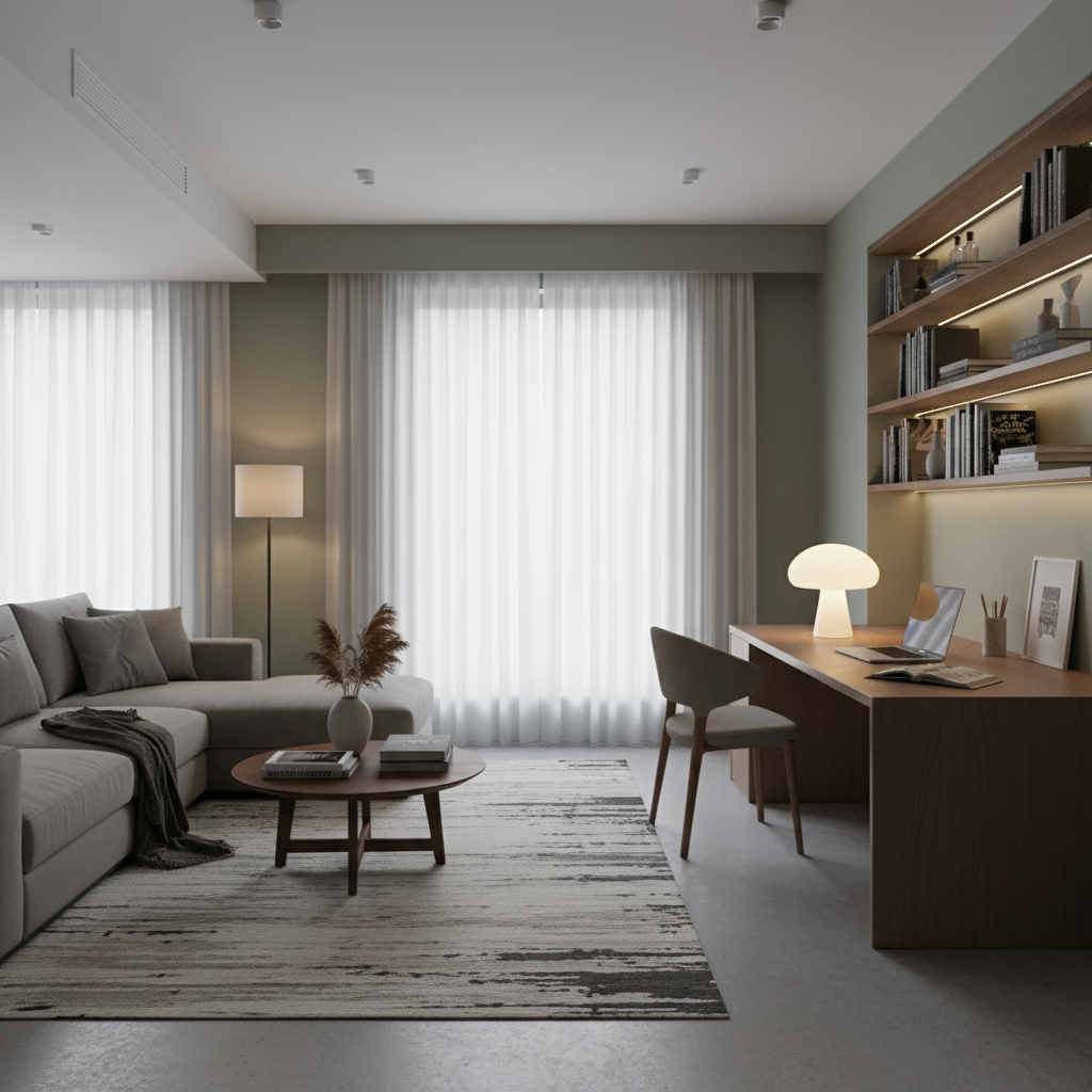 Lampe de table champignon