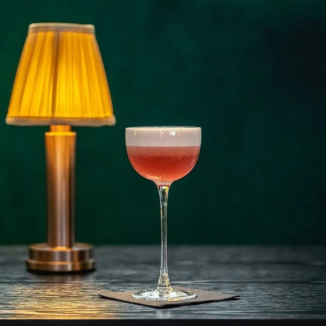Textile LED table lamp