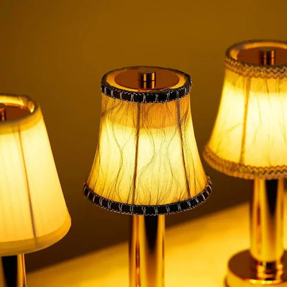 Textile LED table lamp